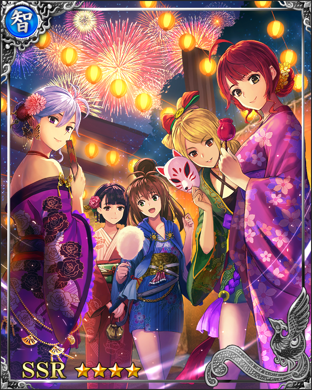 [夏夜の大輪]七彩五華